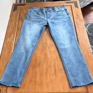 Democracy Absolution Straight Denim Jeans Size 10